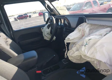 2024 Jeep Wrangler 4-Door Willys 4X4 из США, поврежденный, VIN 1C4PJXDN7RW350472